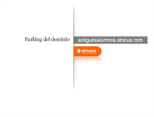 Tablet Screenshot of antiguosalumnos.atnova.com